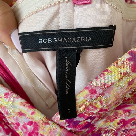 BCBGMAXAZRIA Pink Prom dress - Picture 2 of 5